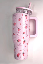 Load image into Gallery viewer, Pink Strawberry Tumbler
