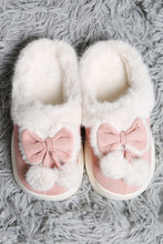 Load image into Gallery viewer, Bow Pom Pom Slippers
