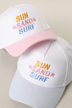 Load image into Gallery viewer, Sun Sand Surf Striped Hats
