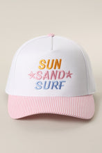 Load image into Gallery viewer, Sun Sand Surf Striped Hats
